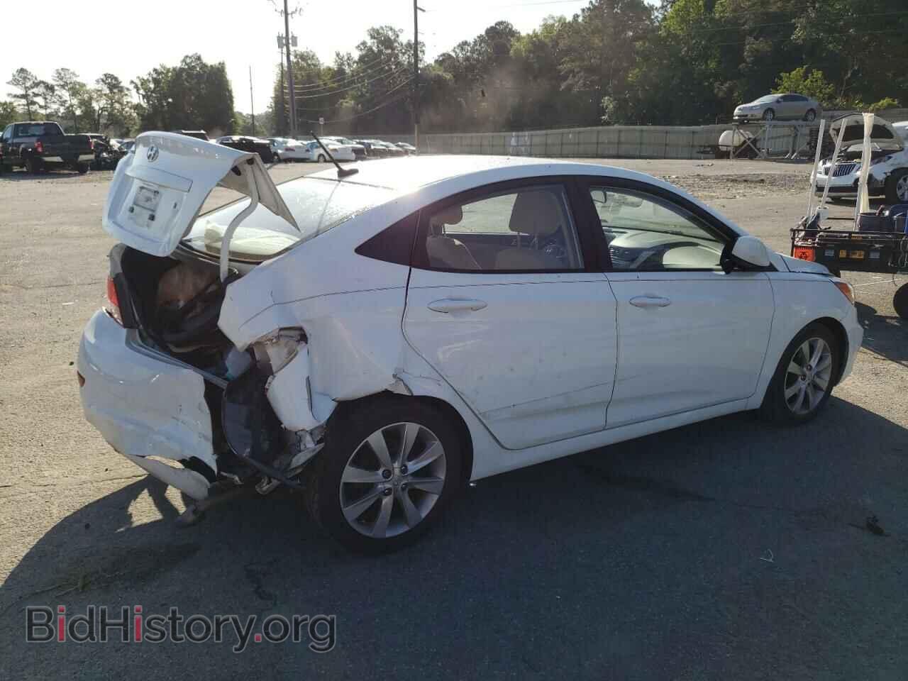 2014 HYUNDAI ACCENT - VIN: KMHCU4AE7EU768735 - Фото 3