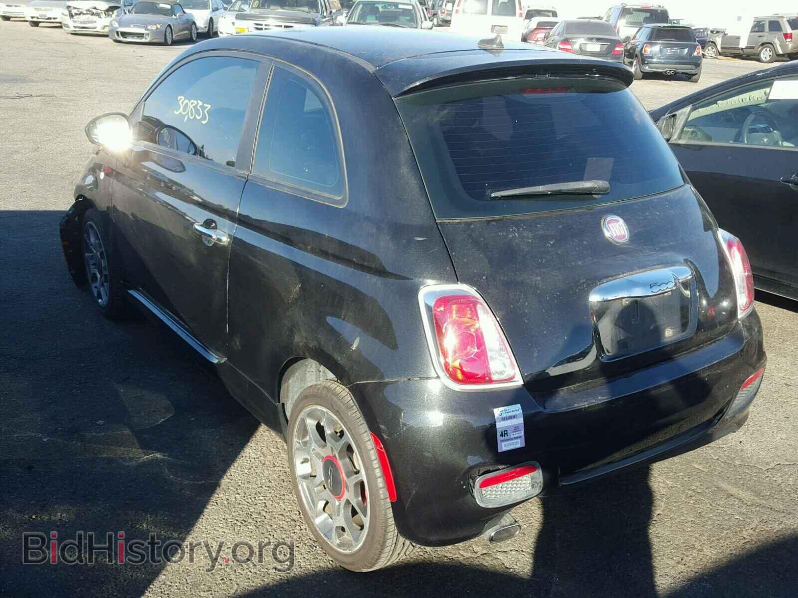 2012 FIAT 500 - VIN: 3C3CFFBR1CT309367 - Фото 3