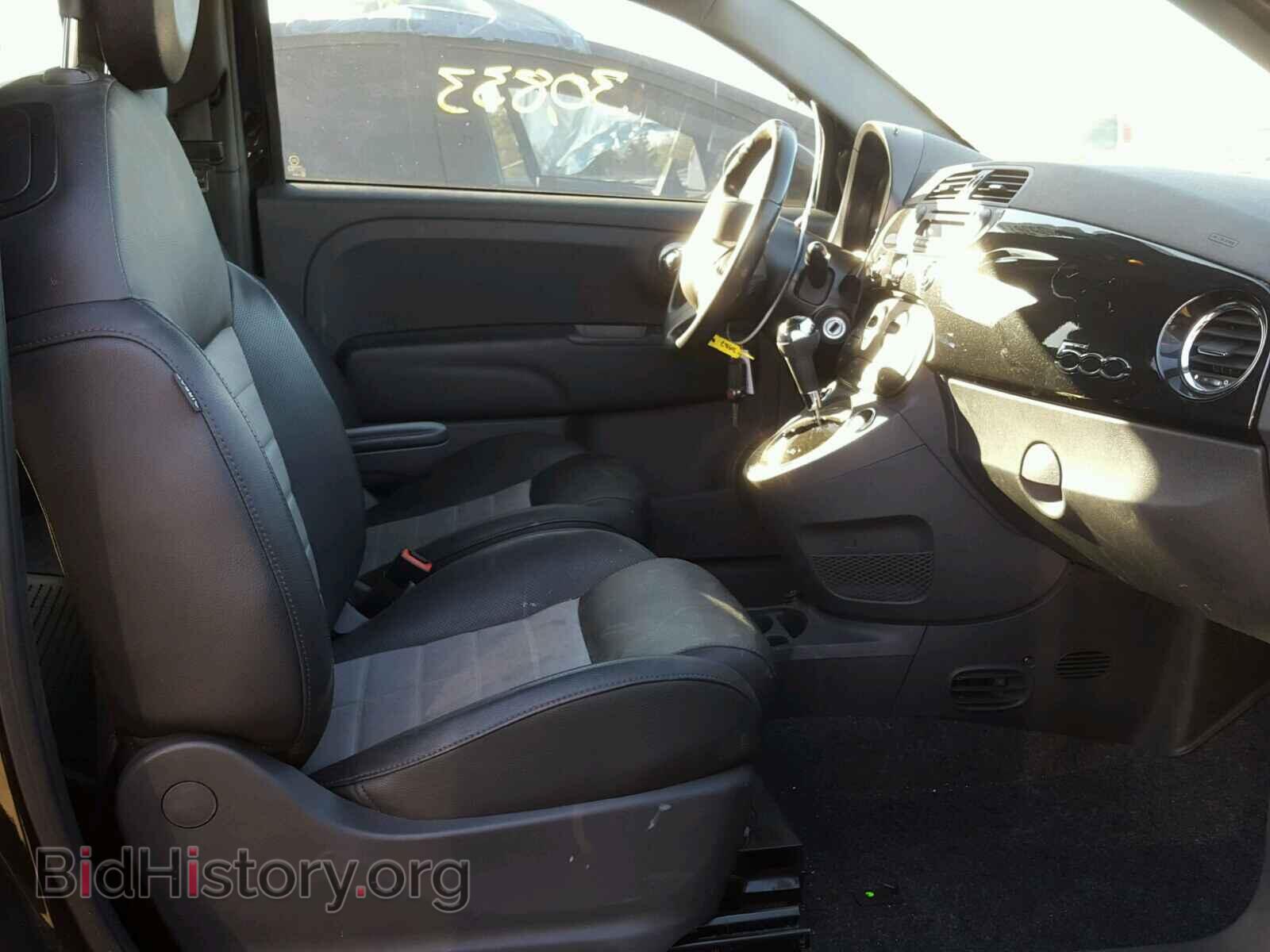 2012 FIAT 500 - VIN: 3C3CFFBR1CT309367 - Фото 5