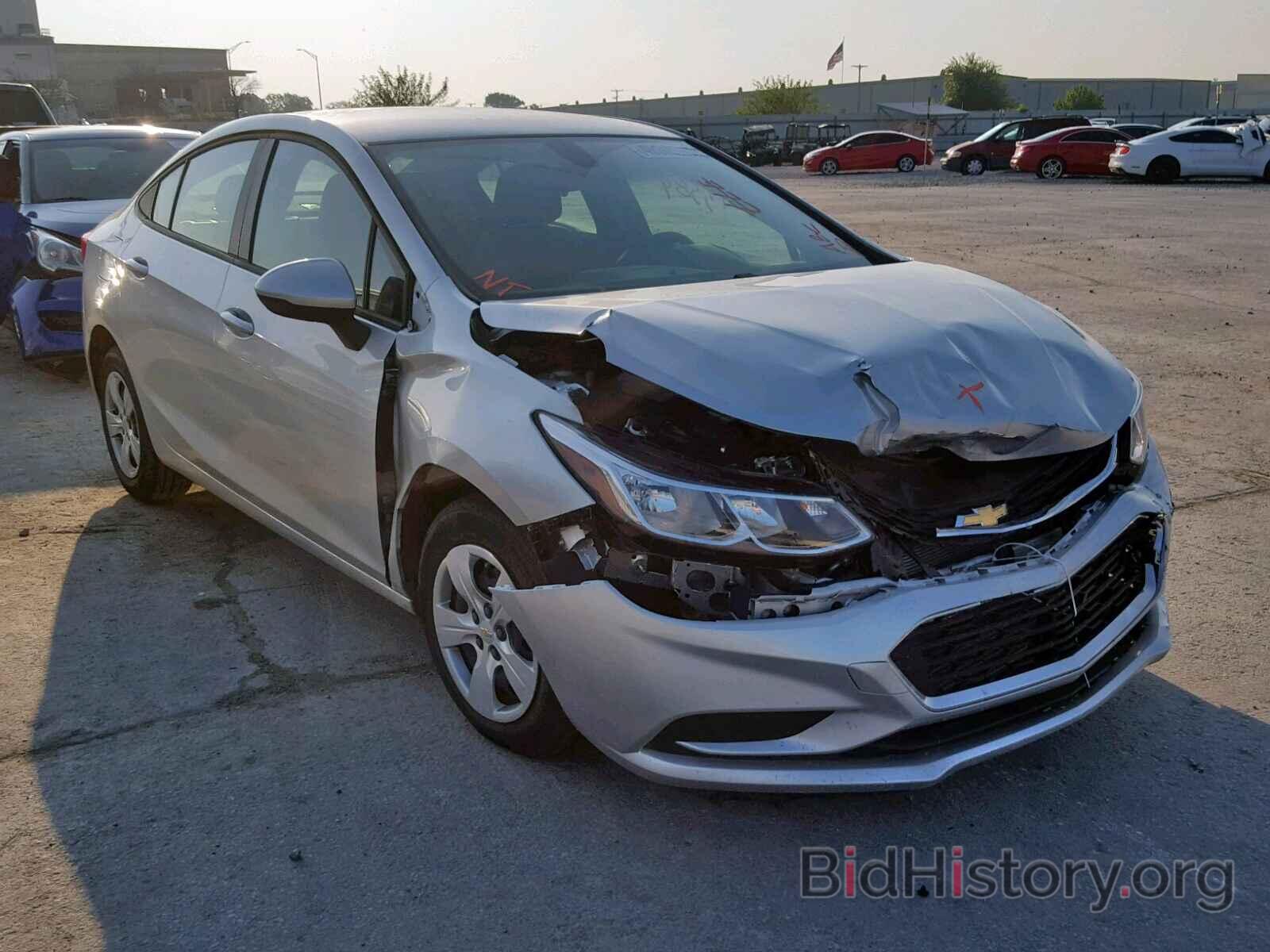 Photo 1G1BC5SM6J7117287 - CHEVROLET CRUZE 2018