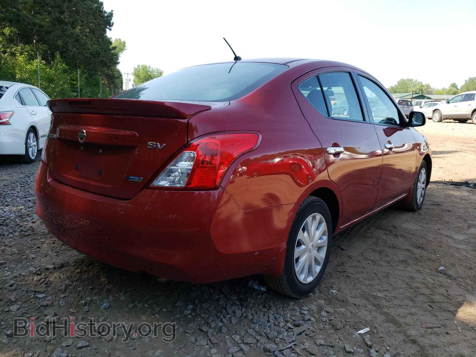 2014 NISSAN VERSA - VIN: 3N1CN7APXEK447599 - Фото 4