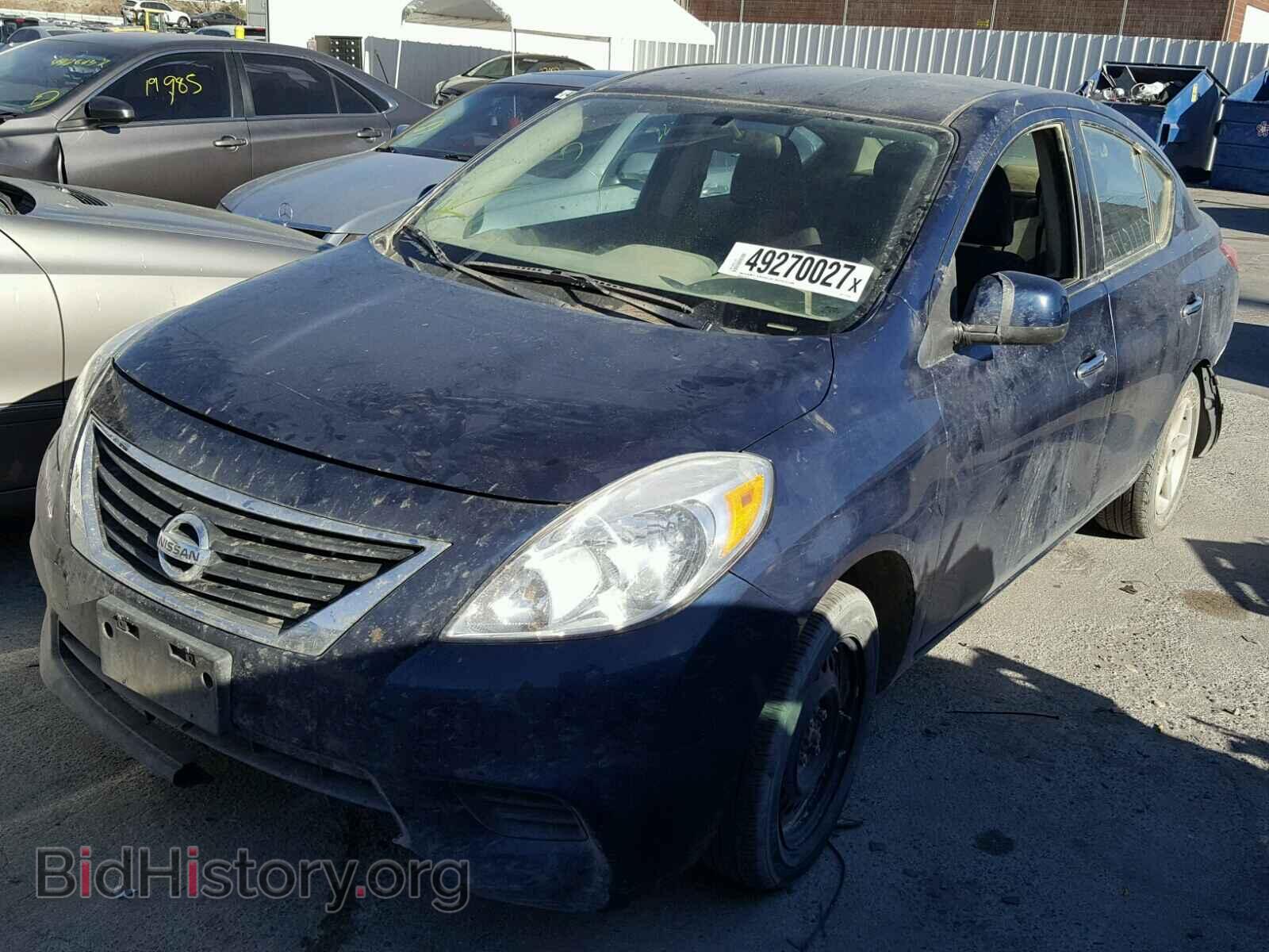 2012 NISSAN VERSA - VIN: 3N1CN7AP5CL879542 - Фото 2