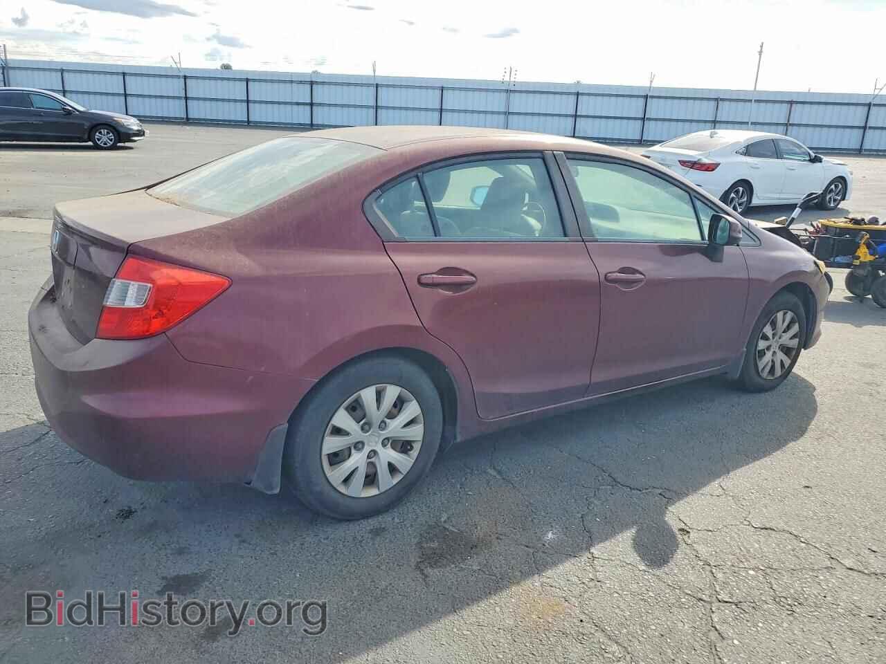 2012 HONDA CIVIC - VIN: 19XFB2F54CE320615 - Фото 3