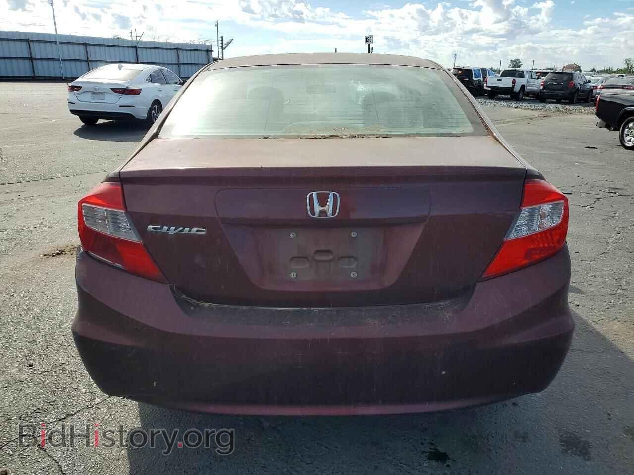 2012 HONDA CIVIC - VIN: 19XFB2F54CE320615 - Фото 6