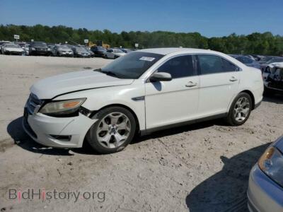 2011 Ford TAURUS Taurus SEL, белый — VIN 1FAHP2EW7BG173487, Copart