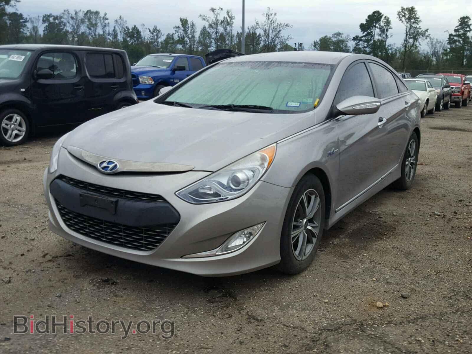2012 HYUNDAI SONATA - VIN: KMHEC4A41CA033850 - Фото 2