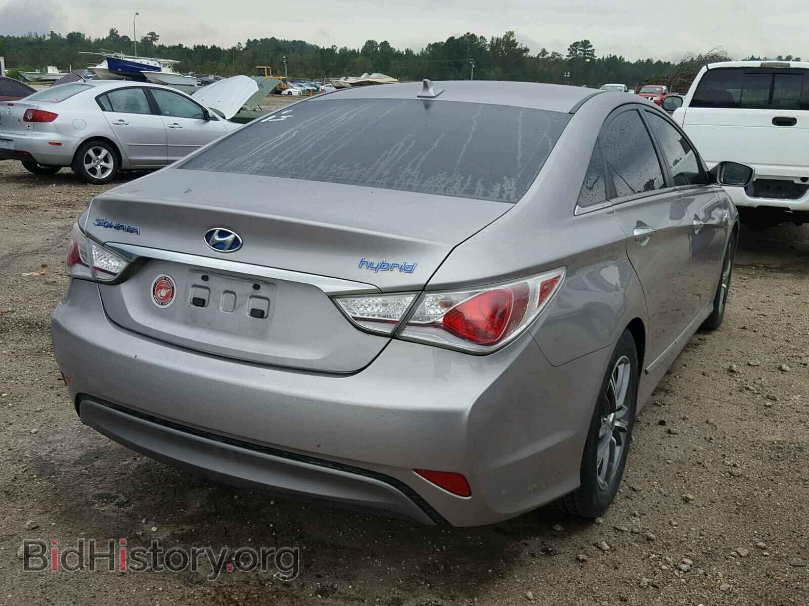 2012 HYUNDAI SONATA - VIN: KMHEC4A41CA033850 - Фото 4