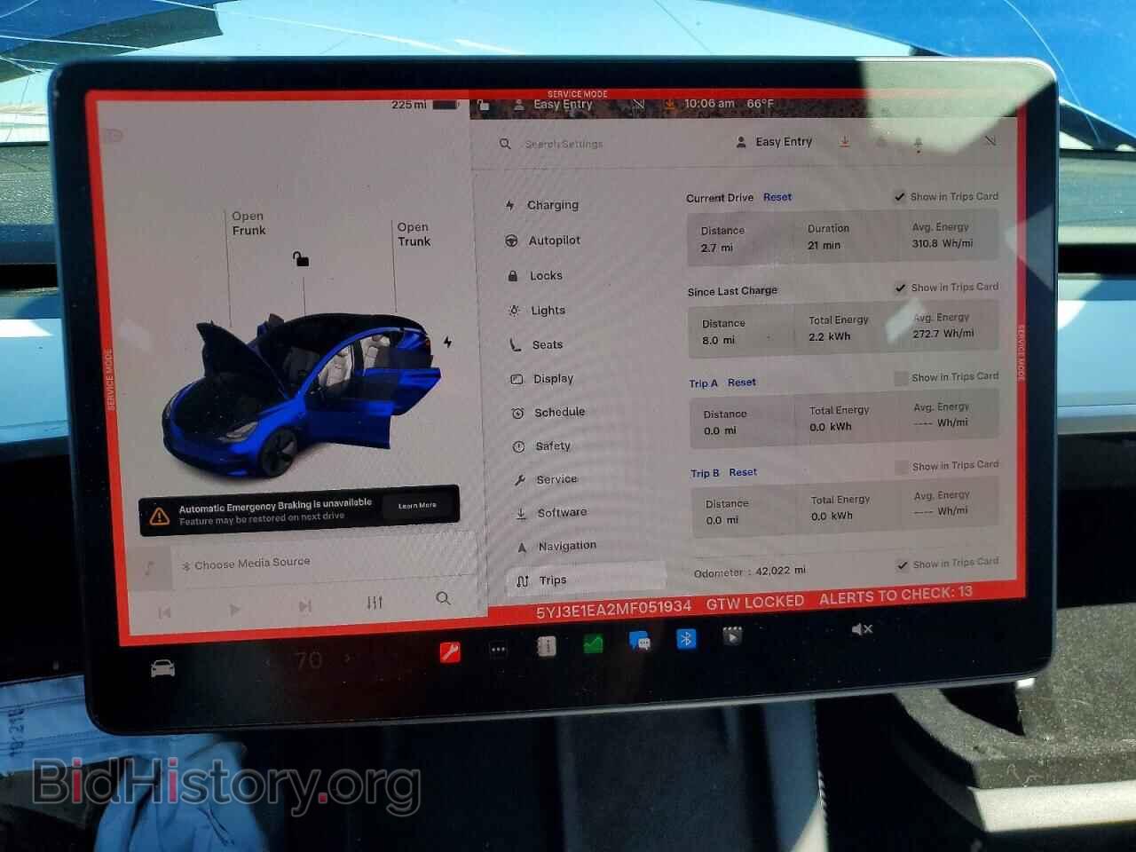 2021 TESLA MODEL 3 - VIN: 5YJ3E1EA2MF051934 - Photo 9