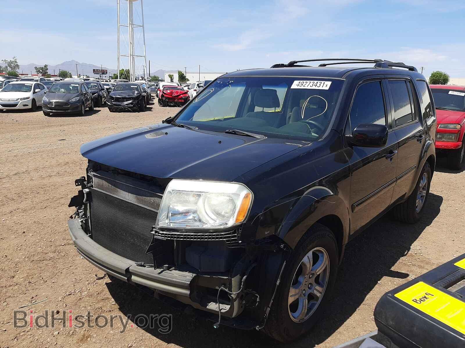 2013 HONDA PILOT - VIN: 5FNYF3H44DB008569 - Фото 2