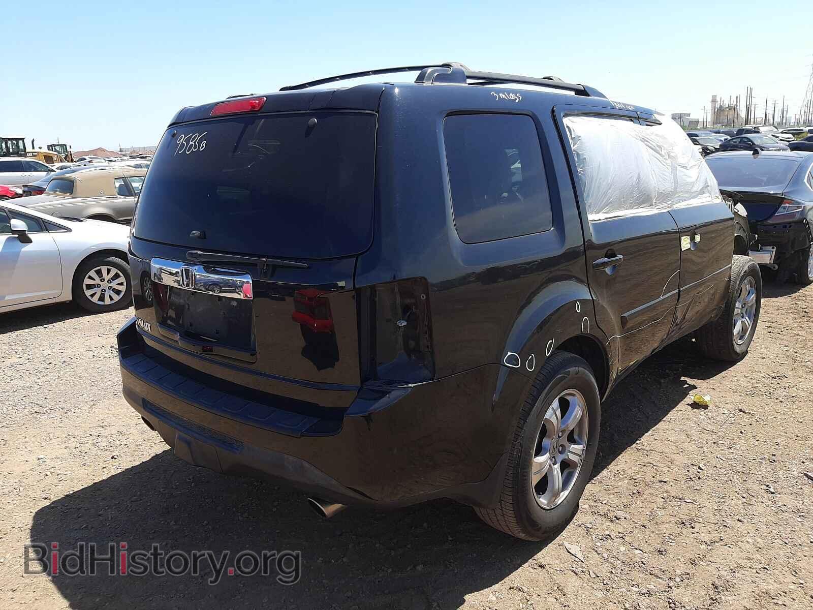 2013 HONDA PILOT - VIN: 5FNYF3H44DB008569 - Фото 4