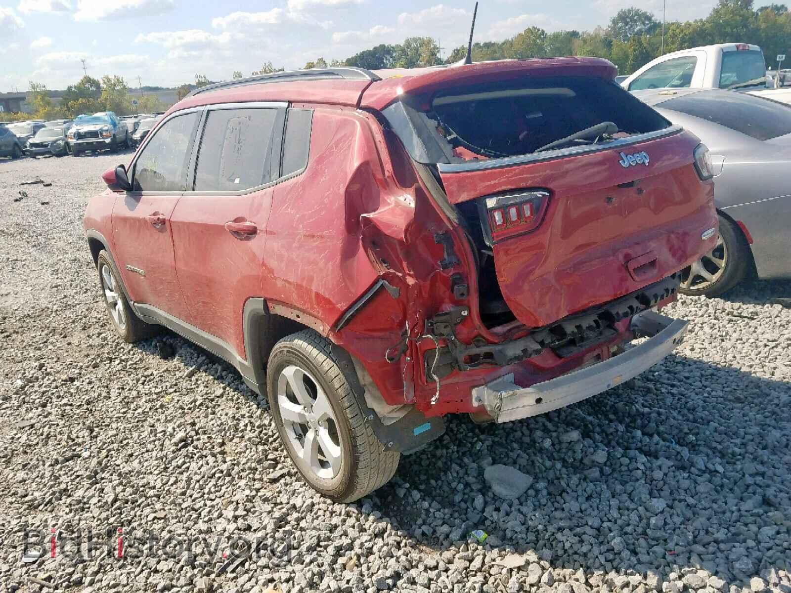 2017 JEEP COMPASS LA - VIN: 3C4NJCBB6HT653062 - Фото 3