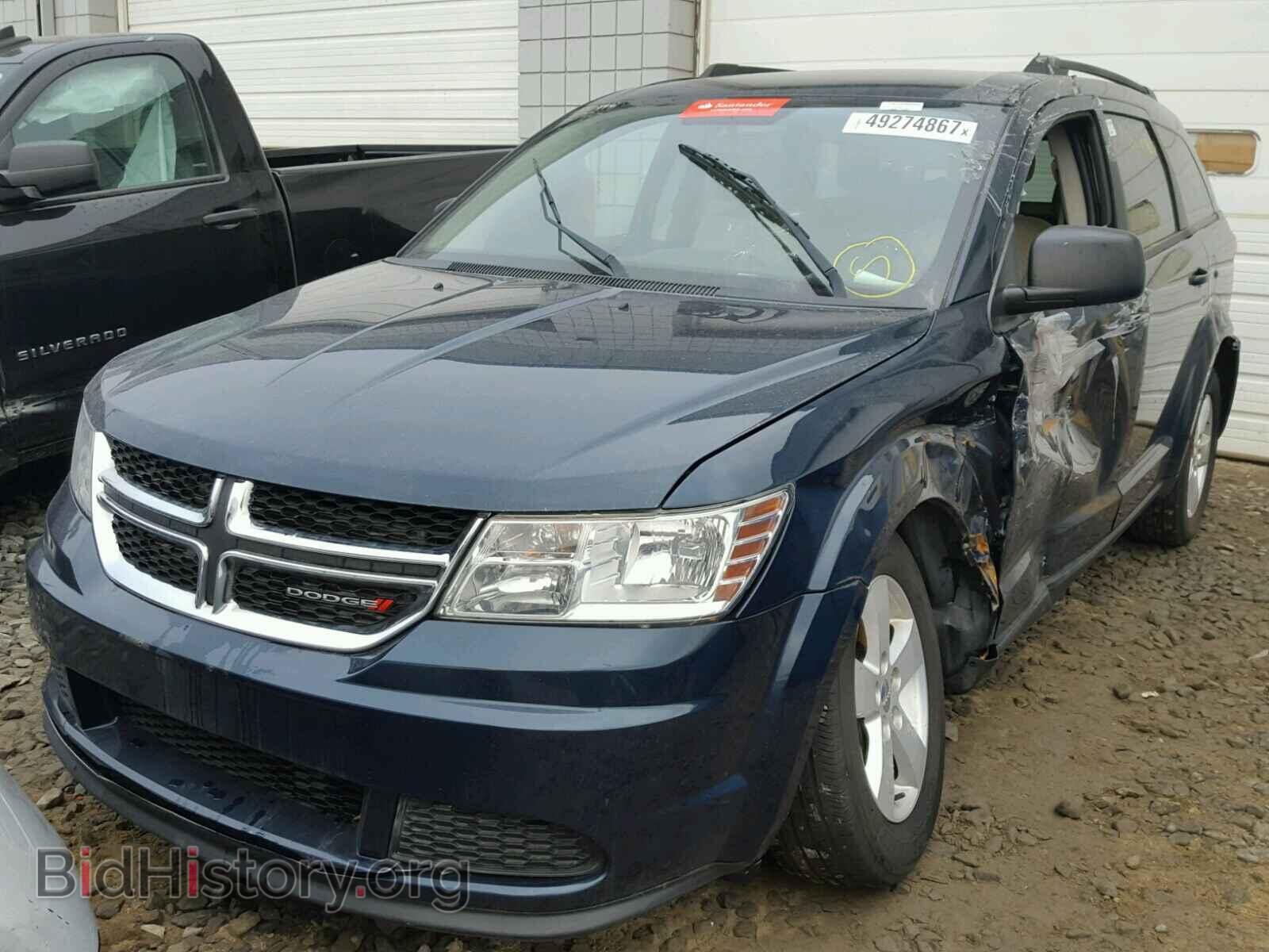 2013 DODGE JOURNEY - VIN: 3C4PDCAB8DT555260 - Фото 2