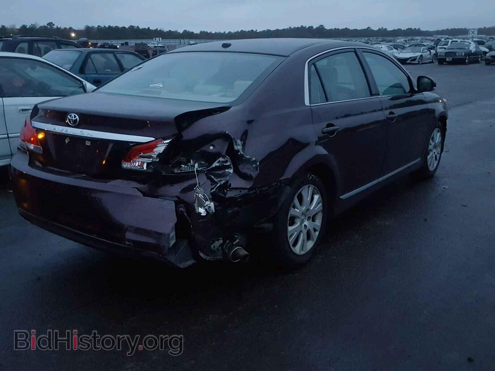 2011 TOYOTA AVALON - VIN: 4T1BK3DB9BU435543 - Фото 4