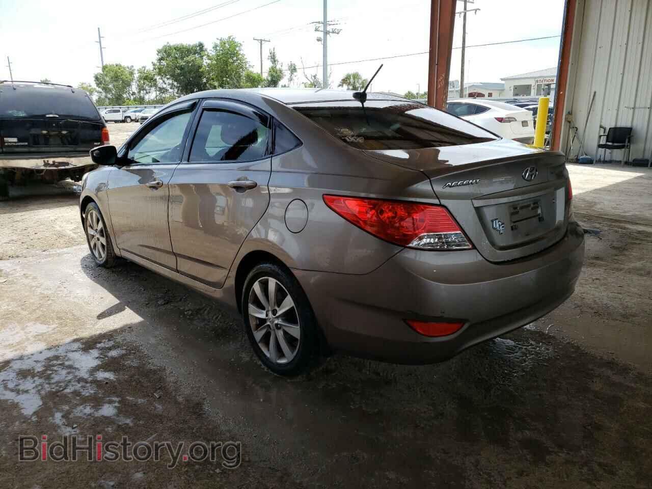 2013 HYUNDAI ACCENT - VIN: KMHCU4AE4DU421295 - Фото 2