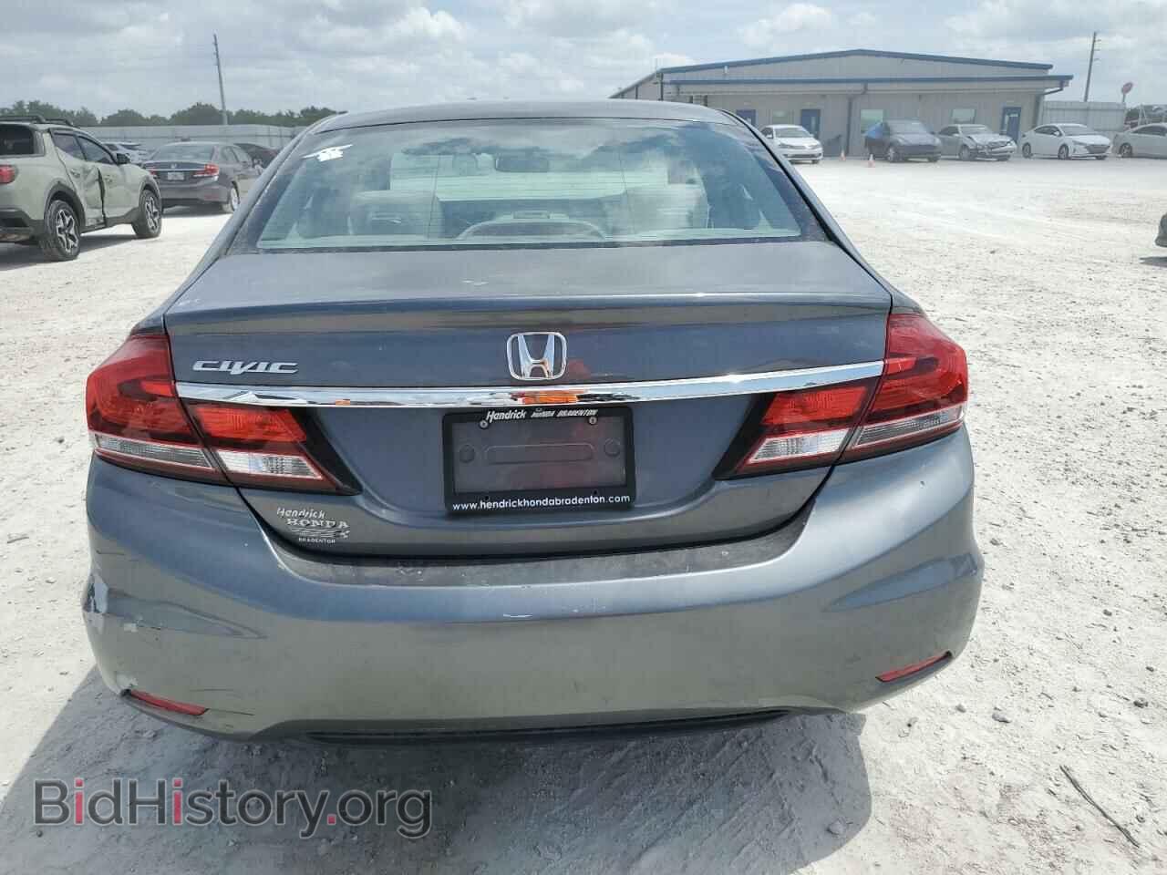 2013 HONDA CIVIC - VIN: 19XFB2F51DE009855 - Фото 6
