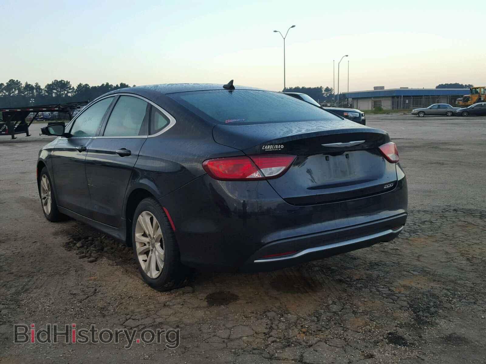 2016 CHRYSLER 200 - VIN: 1C3CCCAB8GN115050 - Фото 3