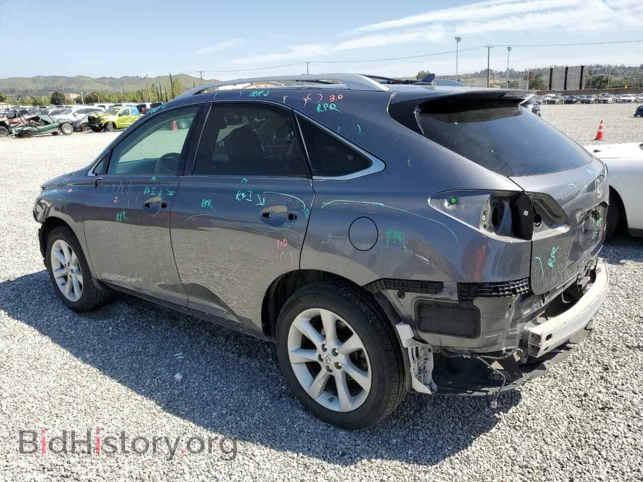2012 LEXUS RX350 - VIN: 2T2BK1BA1CC154107 - Фото 2
