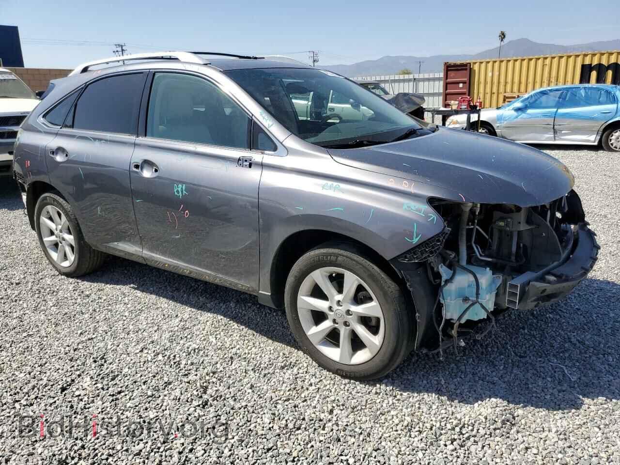 2012 LEXUS RX350 - VIN: 2T2BK1BA1CC154107 - Фото 4