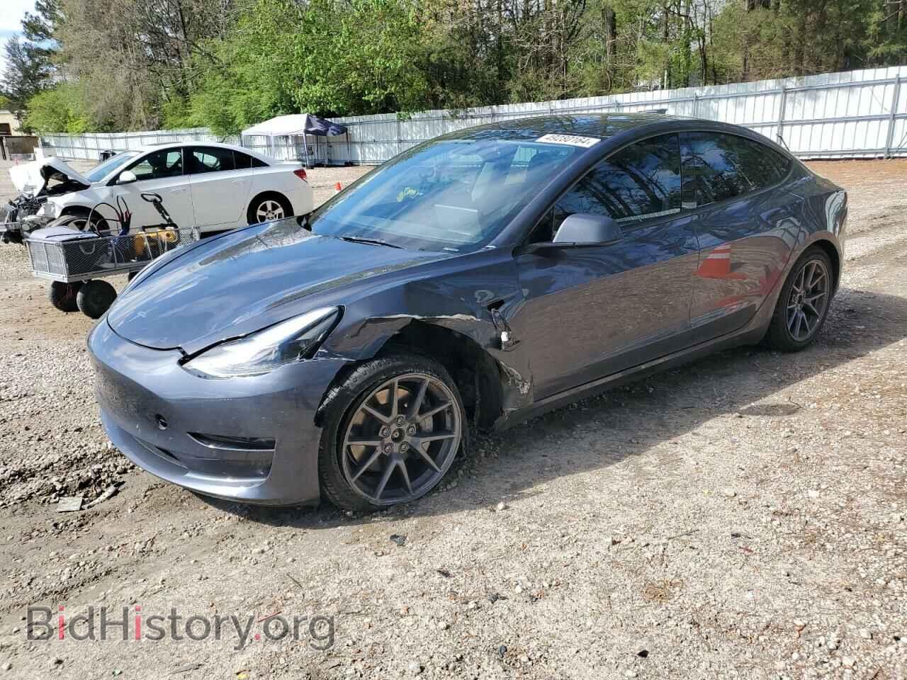 Фотография 5YJ3E1EB7NF315689 - TESLA MODEL 3 2022