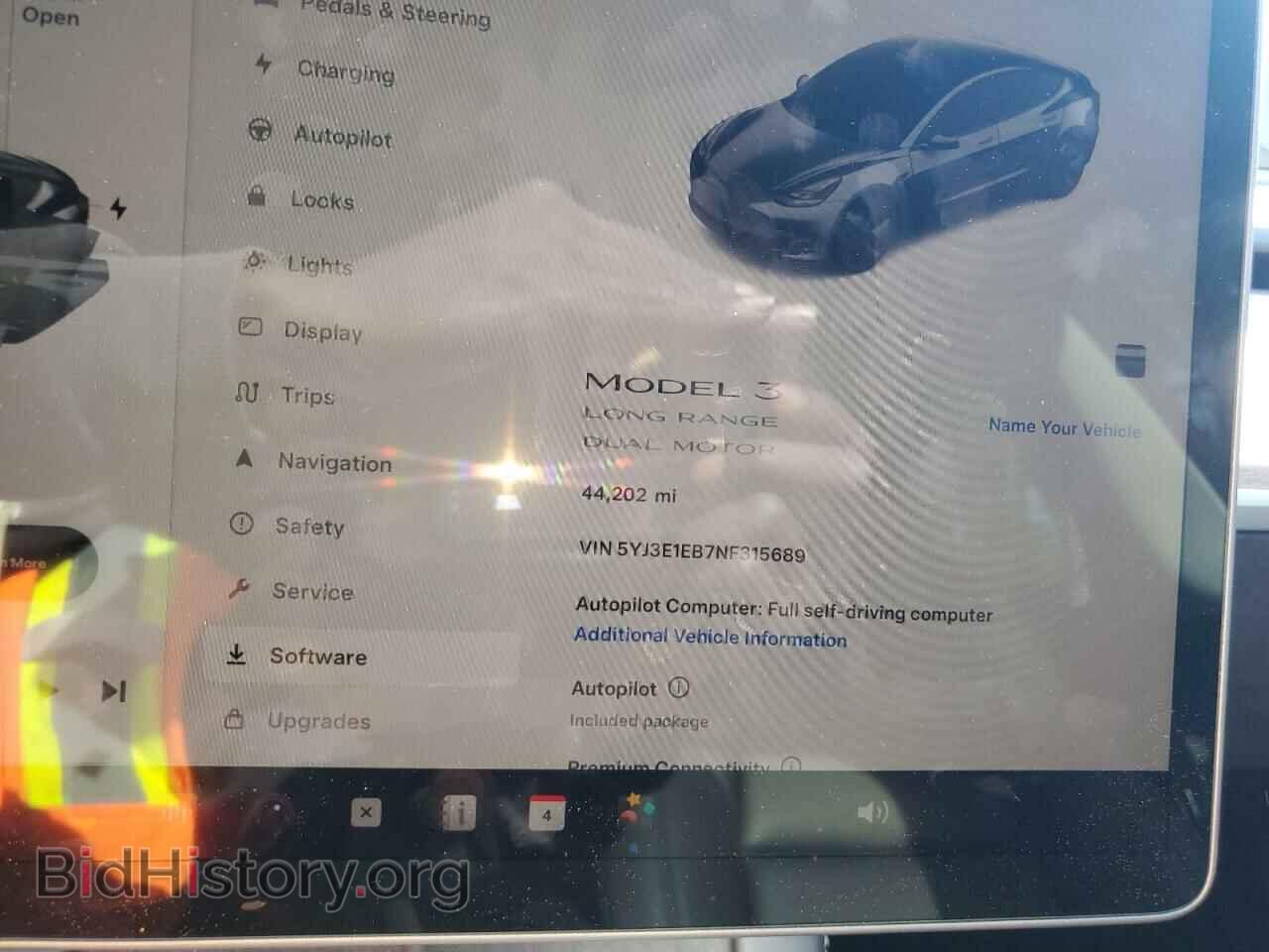 2022 TESLA MODEL 3 - VIN: 5YJ3E1EB7NF315689 - Фото 9