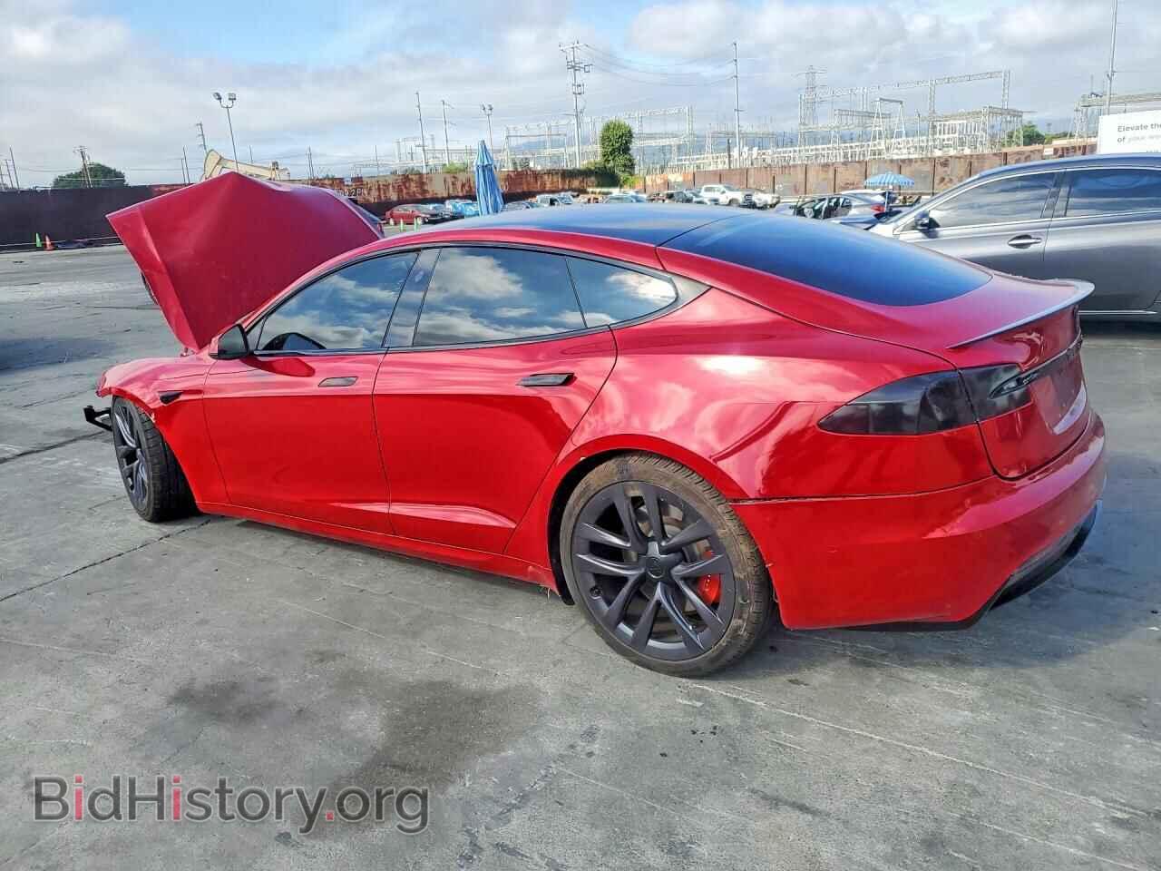 2021 TESLA MODEL S - VIN: 5YJSA1E61MF443838 - Фото 2