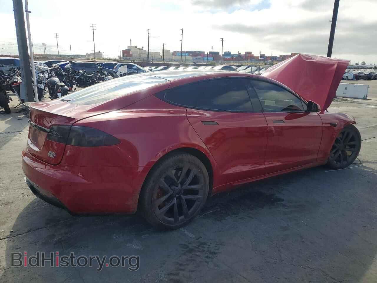 2021 TESLA MODEL S - VIN: 5YJSA1E61MF443838 - Фото 3