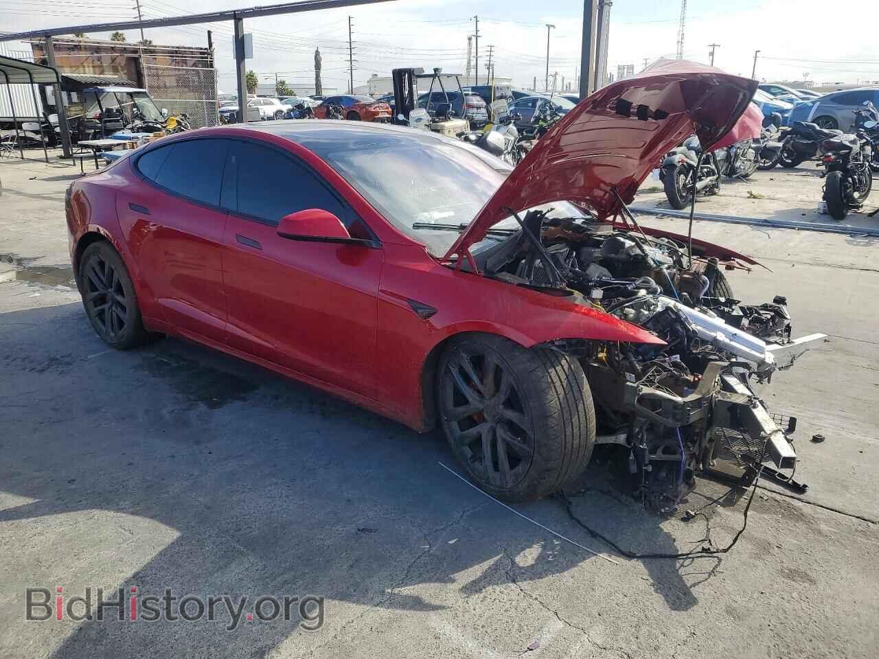 2021 TESLA MODEL S - VIN: 5YJSA1E61MF443838 - Фото 4