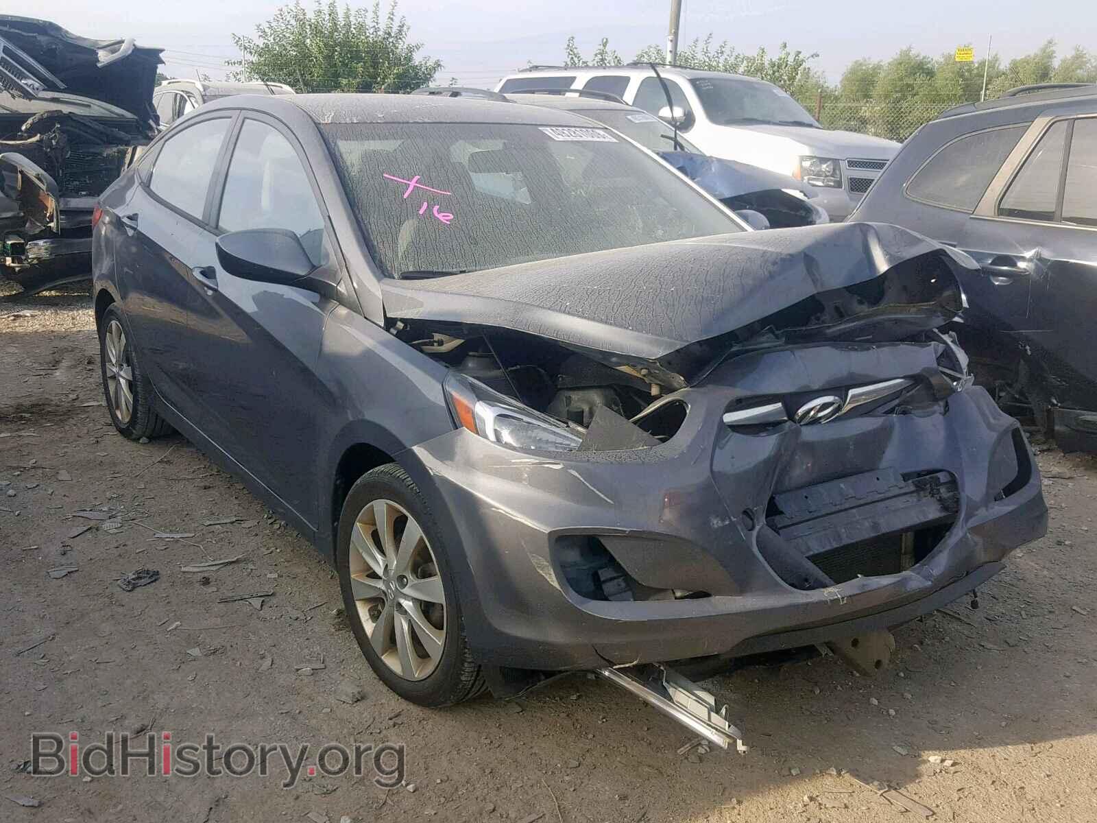 Photo KMHCU4AE0CU185937 - HYUNDAI ACCENT 2012