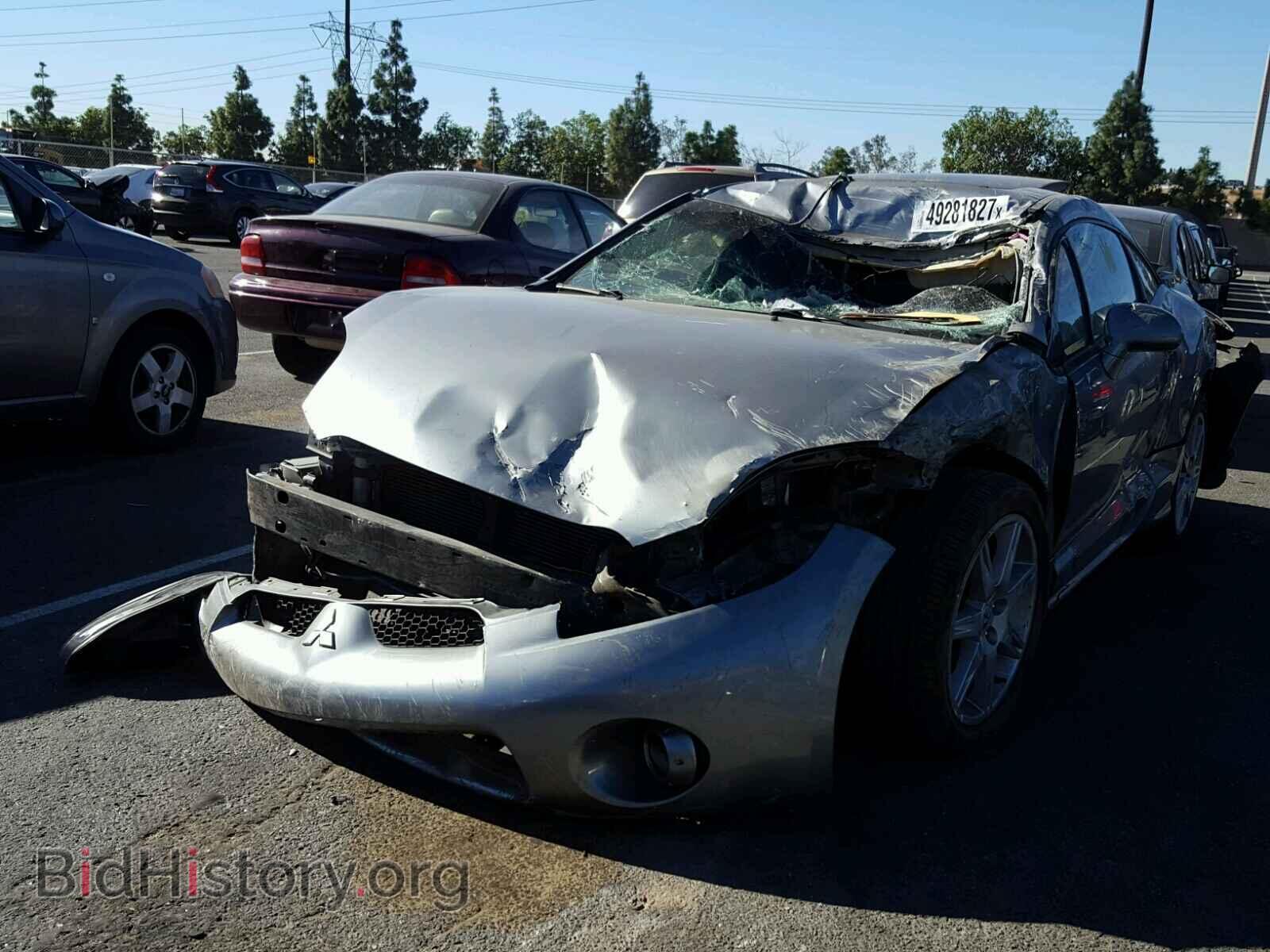 2007 MITSUBISHI ECLIPSE - VIN: 4A3AK34T87E054046 - Фото 2