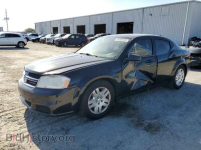 2013 Dodge AVENGER Avenger SE, black — VIN 1C3CDZAB3DN572120, Copart