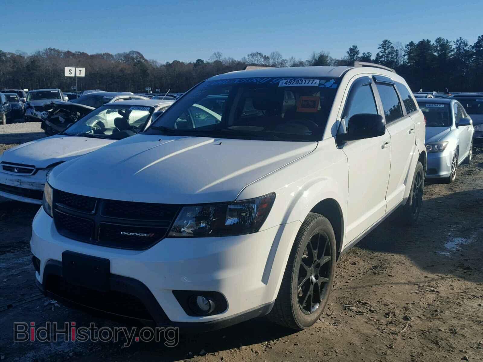 2016 DODGE JOURNEY - VIN: 3C4PDCBB2GT203343 - Фото 2