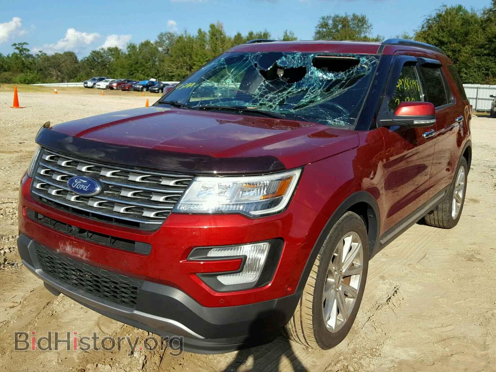2016 FORD EXPLORER L - VIN: 1FM5K7F80GGB92488 - Фото 2