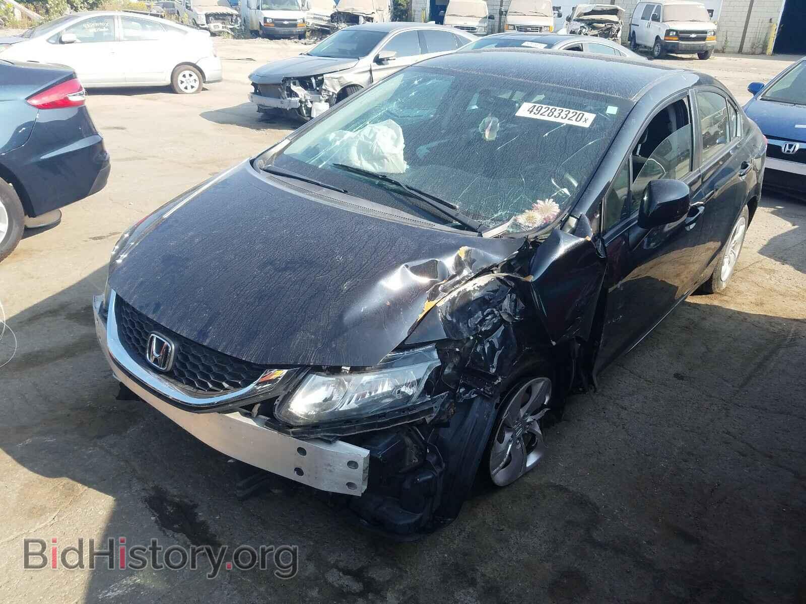 2013 HONDA CIVIC - VIN: 19XFB2F53DE060256 - Фото 2