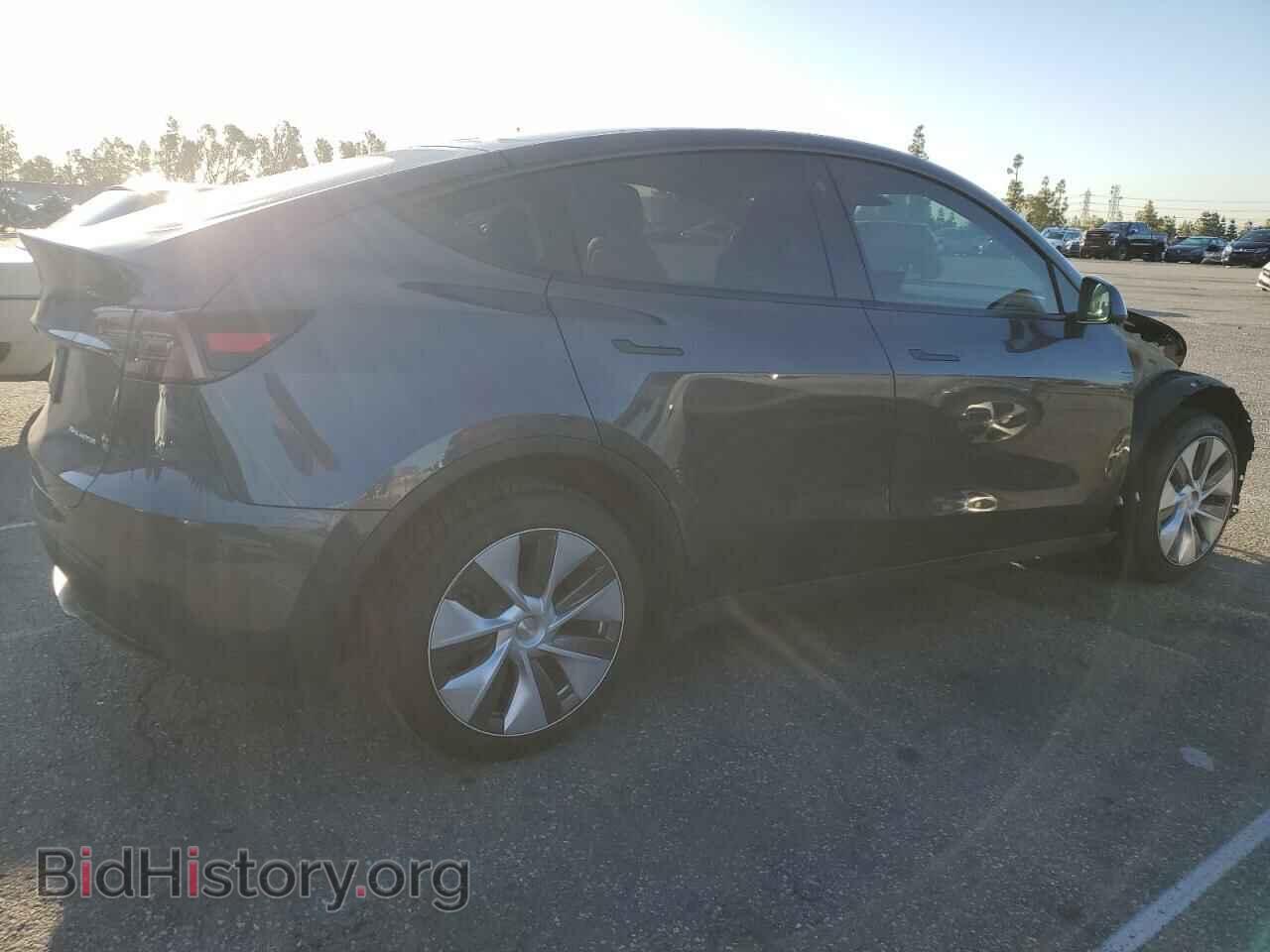 2022 TESLA MODEL Y - VIN: 7SAYGDEE5NA022384 - Фото 3