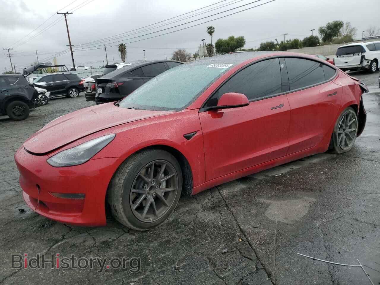 Photo 5YJ3E1EA8MF030229 - TESLA MODEL 3 2021