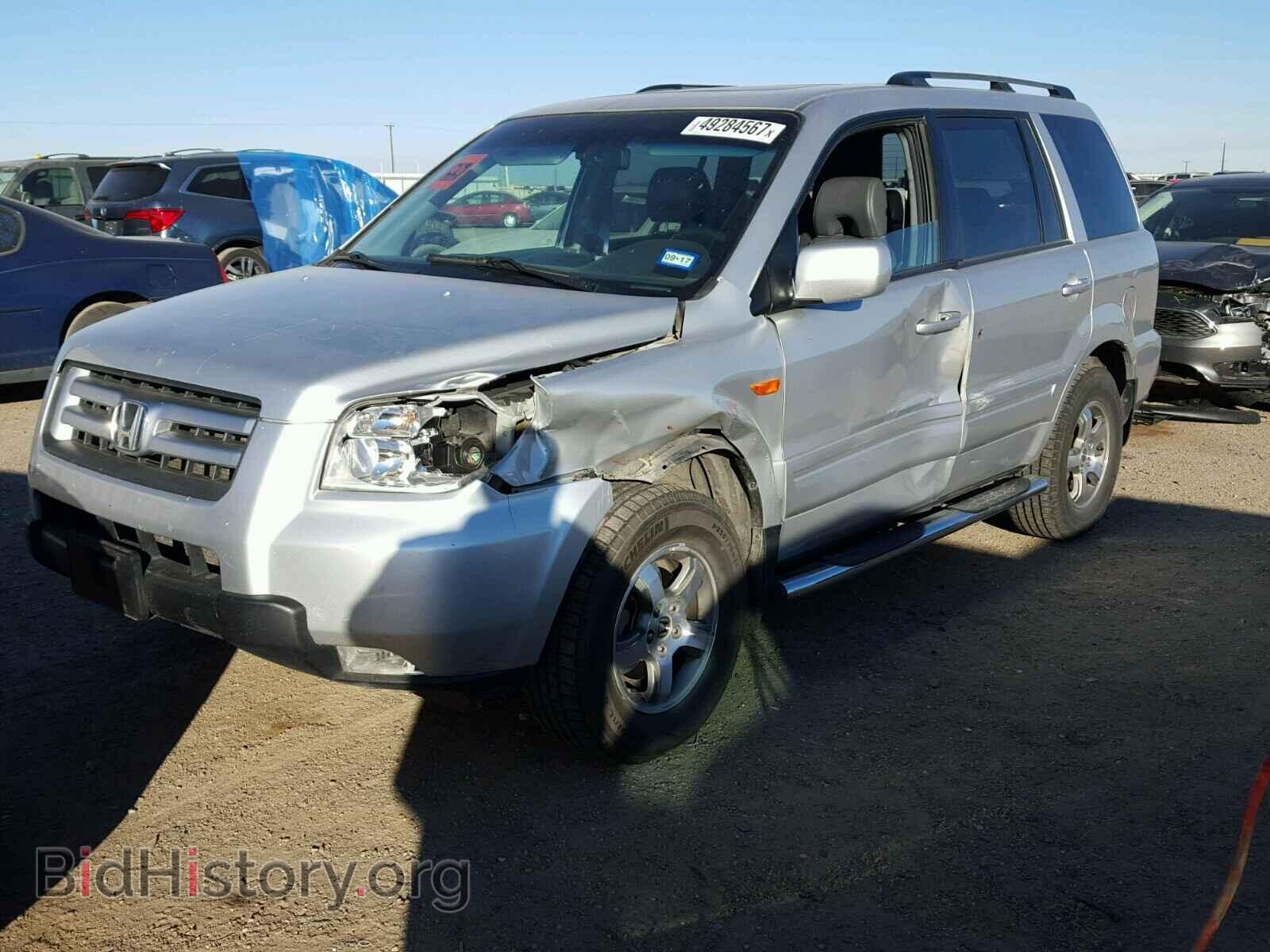 2006 HONDA PILOT - VIN: 2HKYF18676H554616 - Фото 2