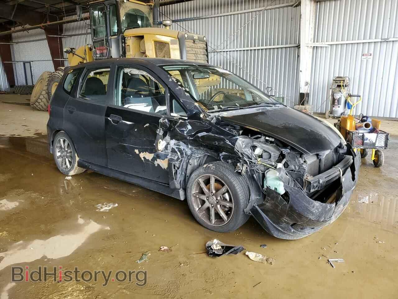 2007 HONDA FIT - VIN: JHMGD37627S014509 - Фото 4