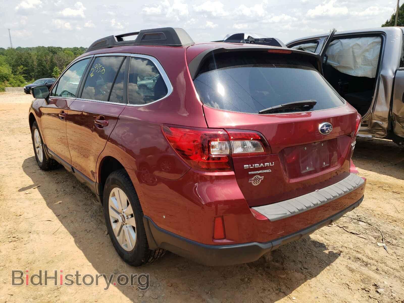2016 SUBARU OUTBACK - VIN: 4S4BSAFC8G3334159 - Фото 3