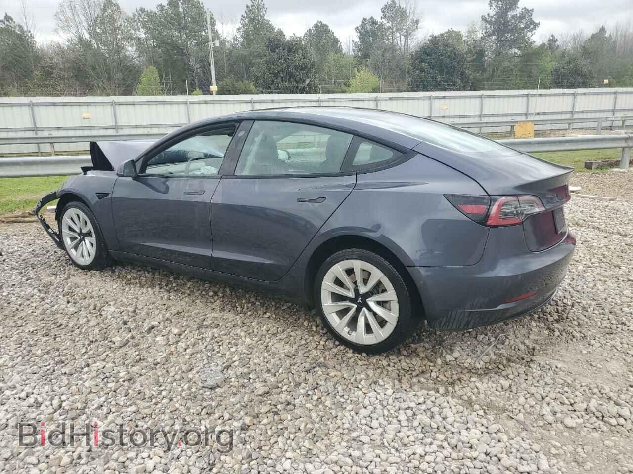 2022 TESLA MODEL 3 - VIN: 5YJ3E1EA4NF371483 - Photo 2