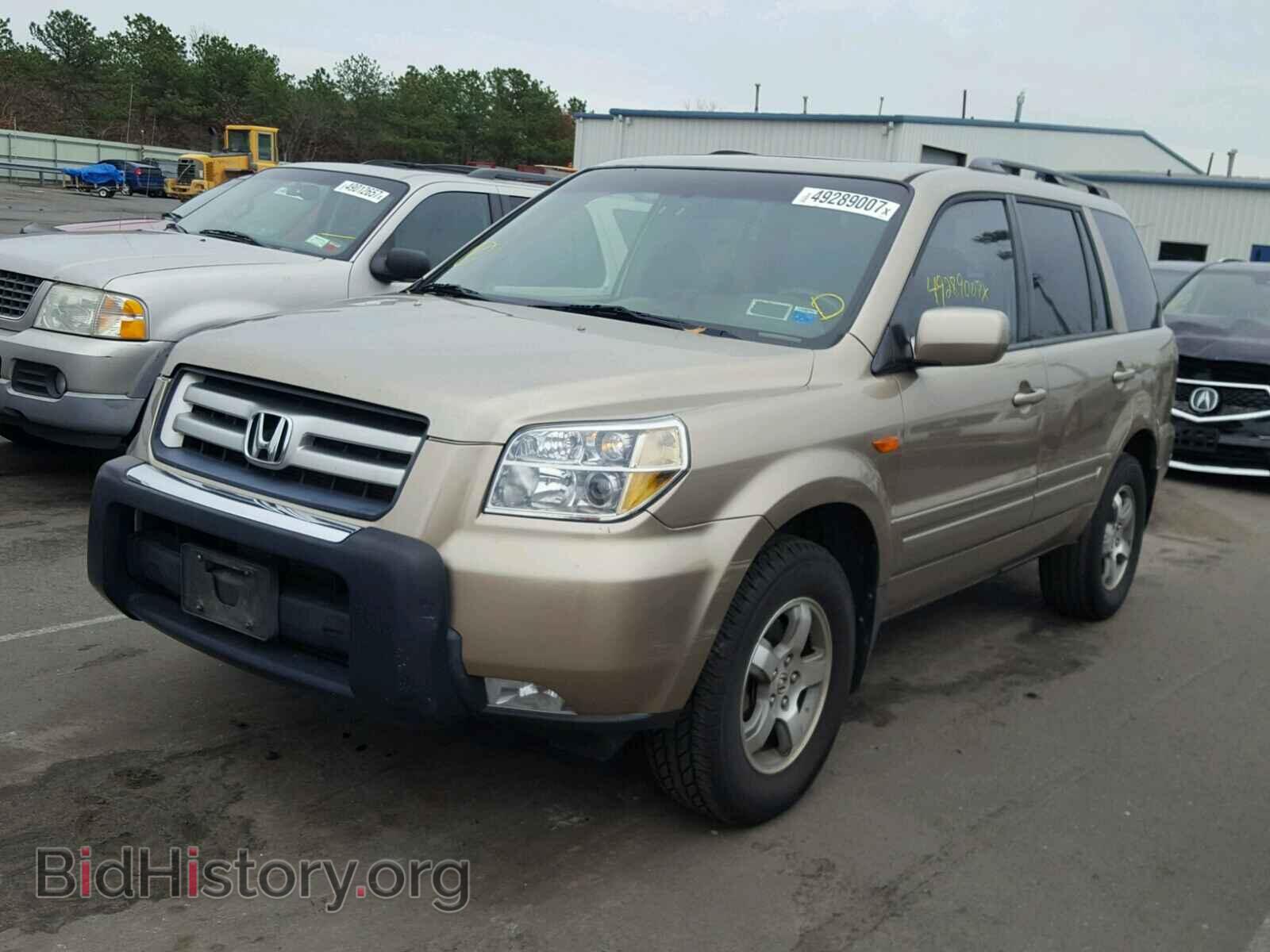 2006 HONDA PILOT - VIN: 2HKYF18536H523807 - Фото 2