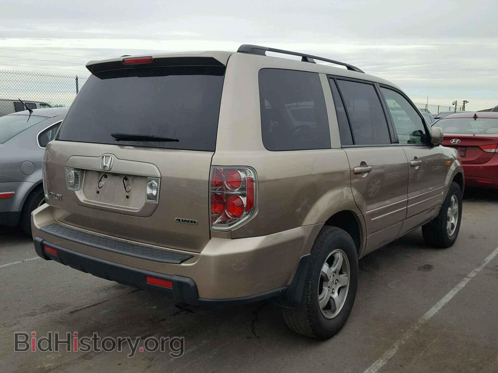 2006 HONDA PILOT - VIN: 2HKYF18536H523807 - Фото 4
