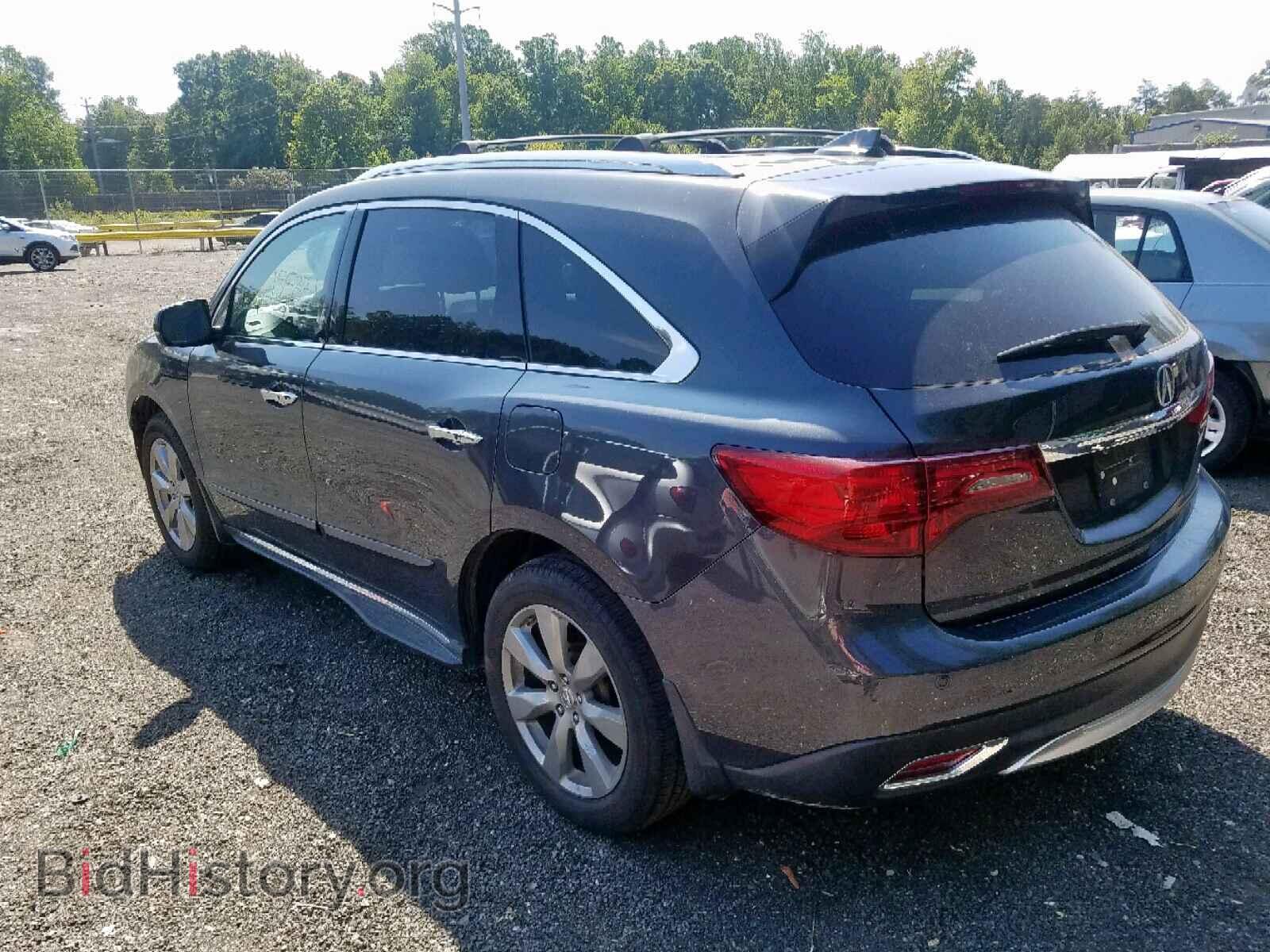 2014 ACURA MDX ADVANC - VIN: 5FRYD4H80EB048565 - Фото 3