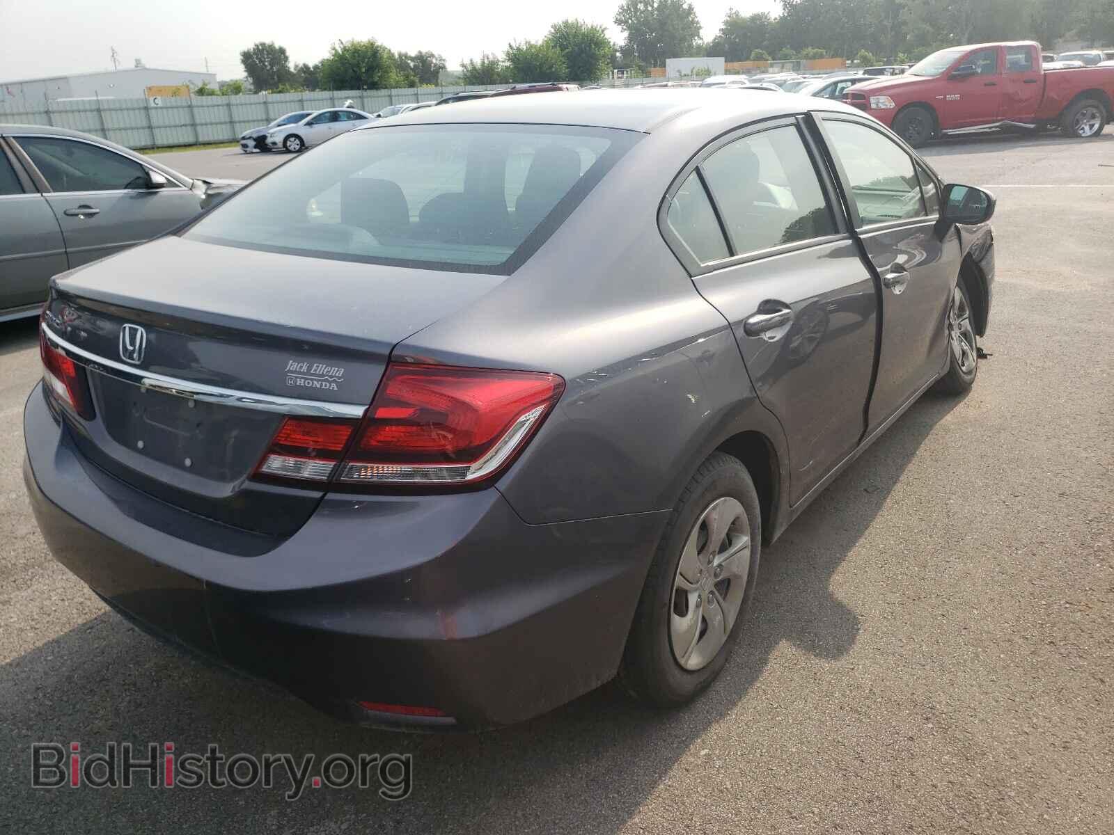 2015 HONDA CIVIC - VIN: 19XFB2F59FE037079 - Фото 4