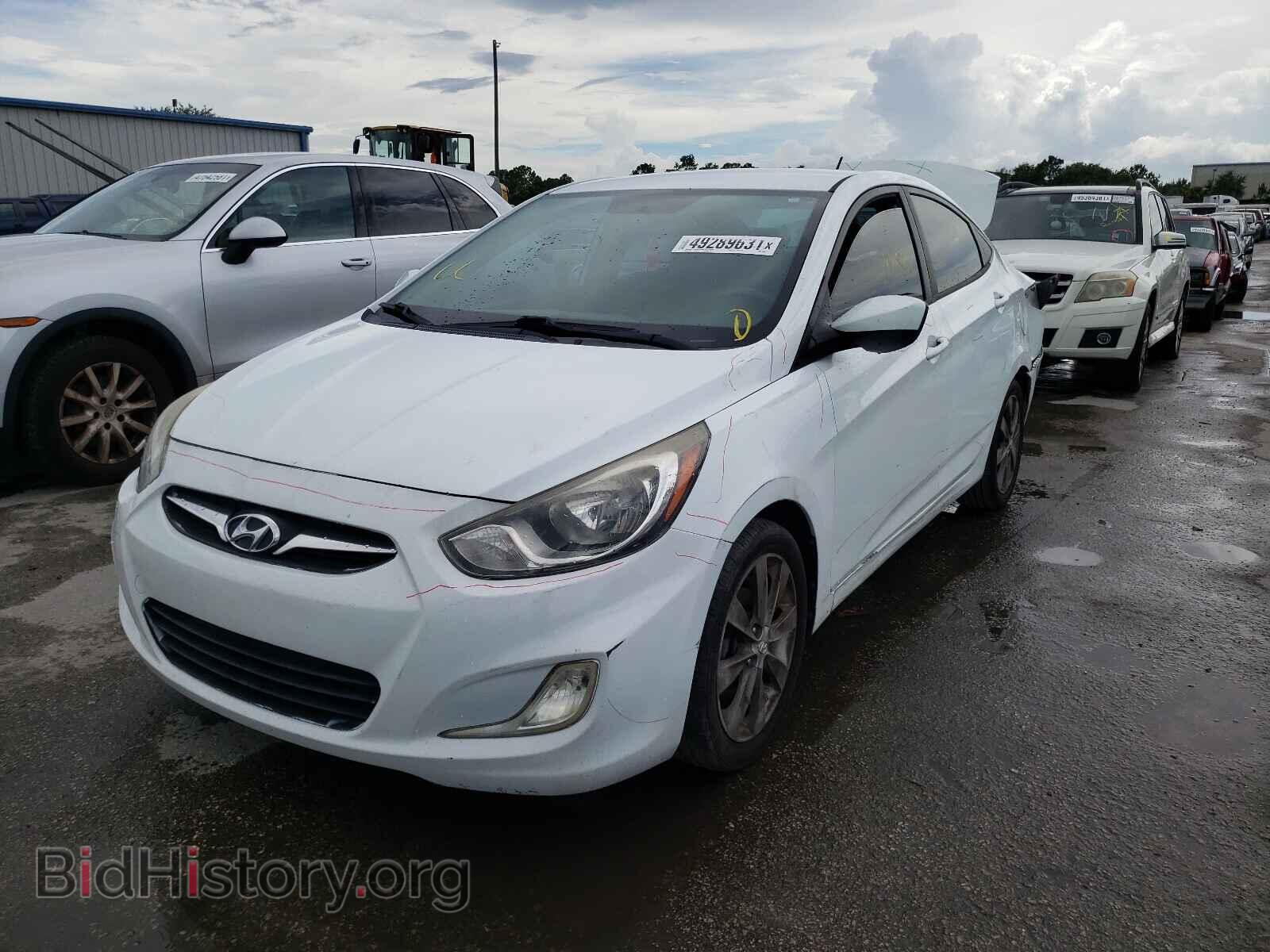 2012 HYUNDAI ACCENT - VIN: KMHCU4AE4CU099675 - Фото 2