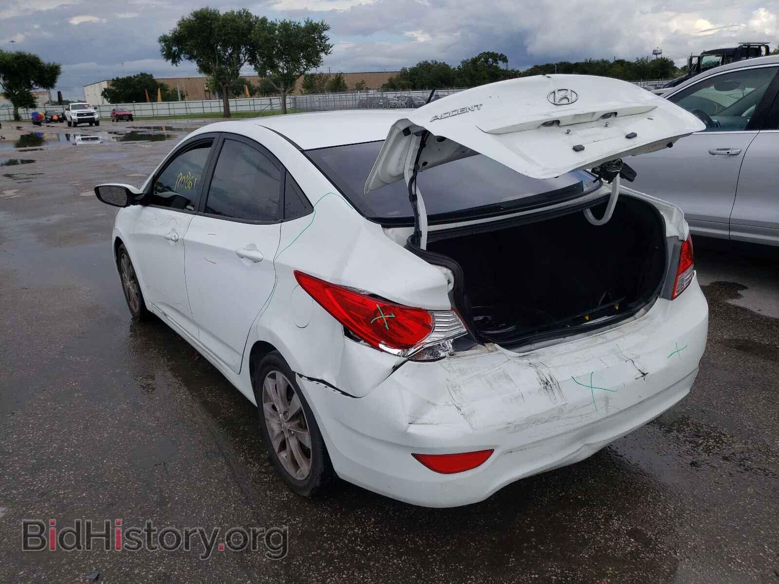 2012 HYUNDAI ACCENT - VIN: KMHCU4AE4CU099675 - Фото 3