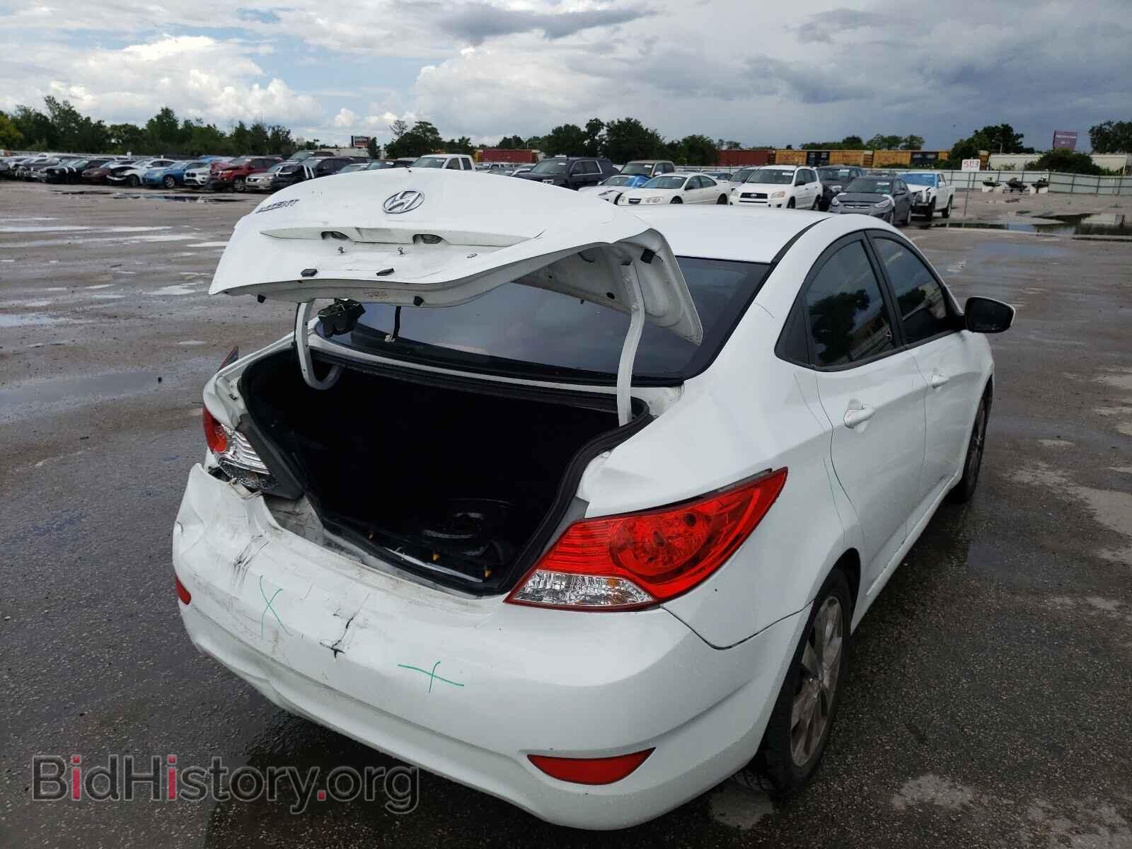2012 HYUNDAI ACCENT - VIN: KMHCU4AE4CU099675 - Фото 4