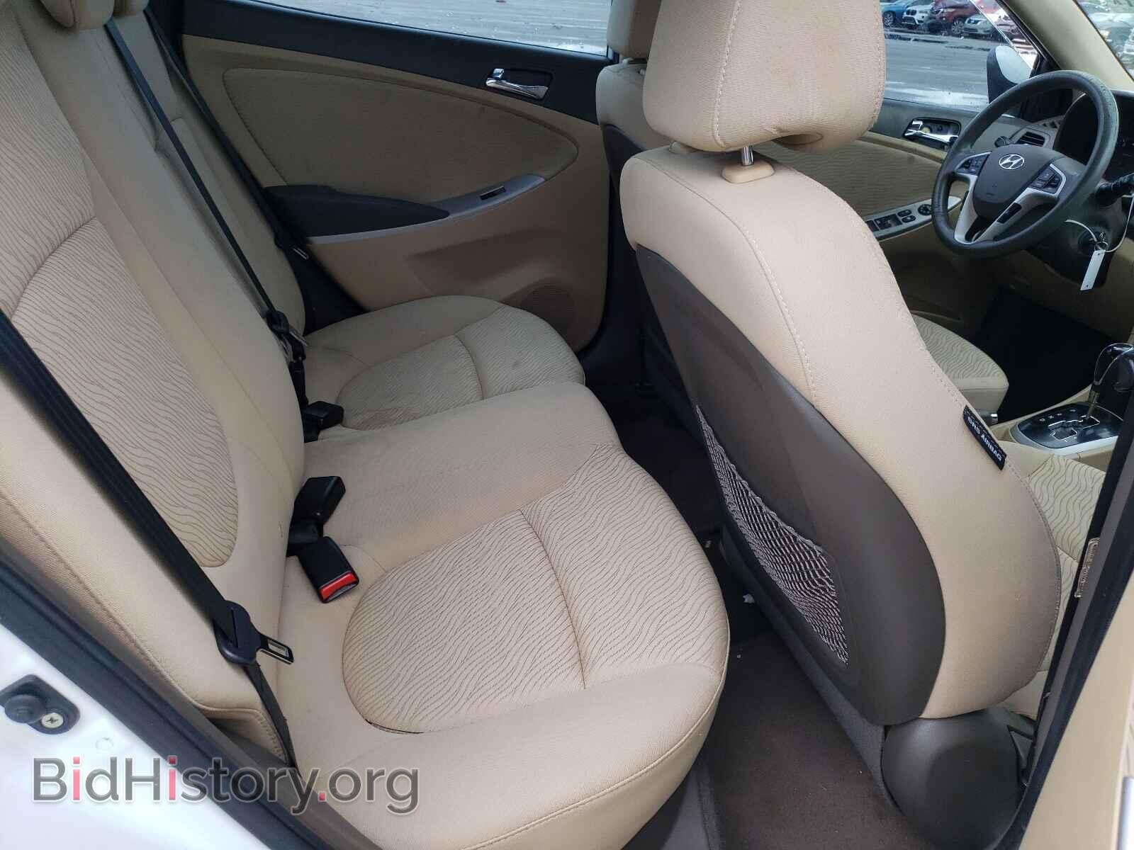 2012 HYUNDAI ACCENT - VIN: KMHCU4AE4CU099675 - Фото 6