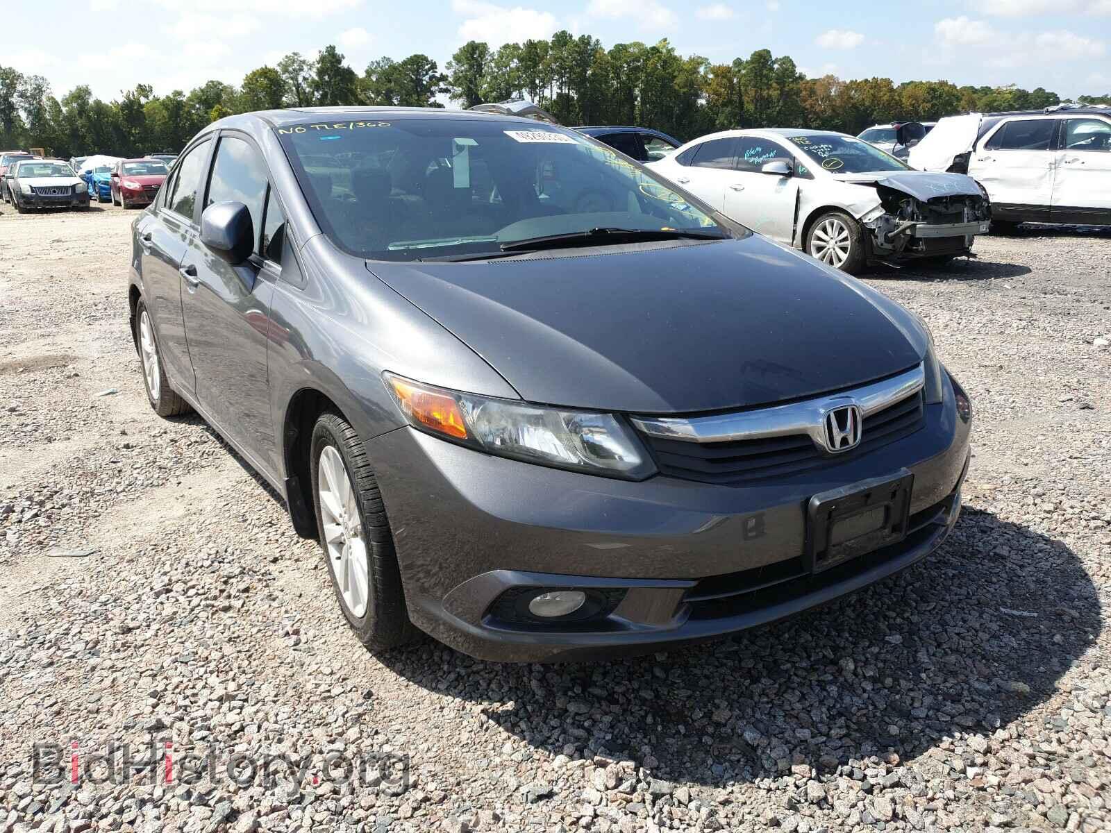 Фотография 2HGFB2F9XCH574032 - HONDA CIVIC 2012
