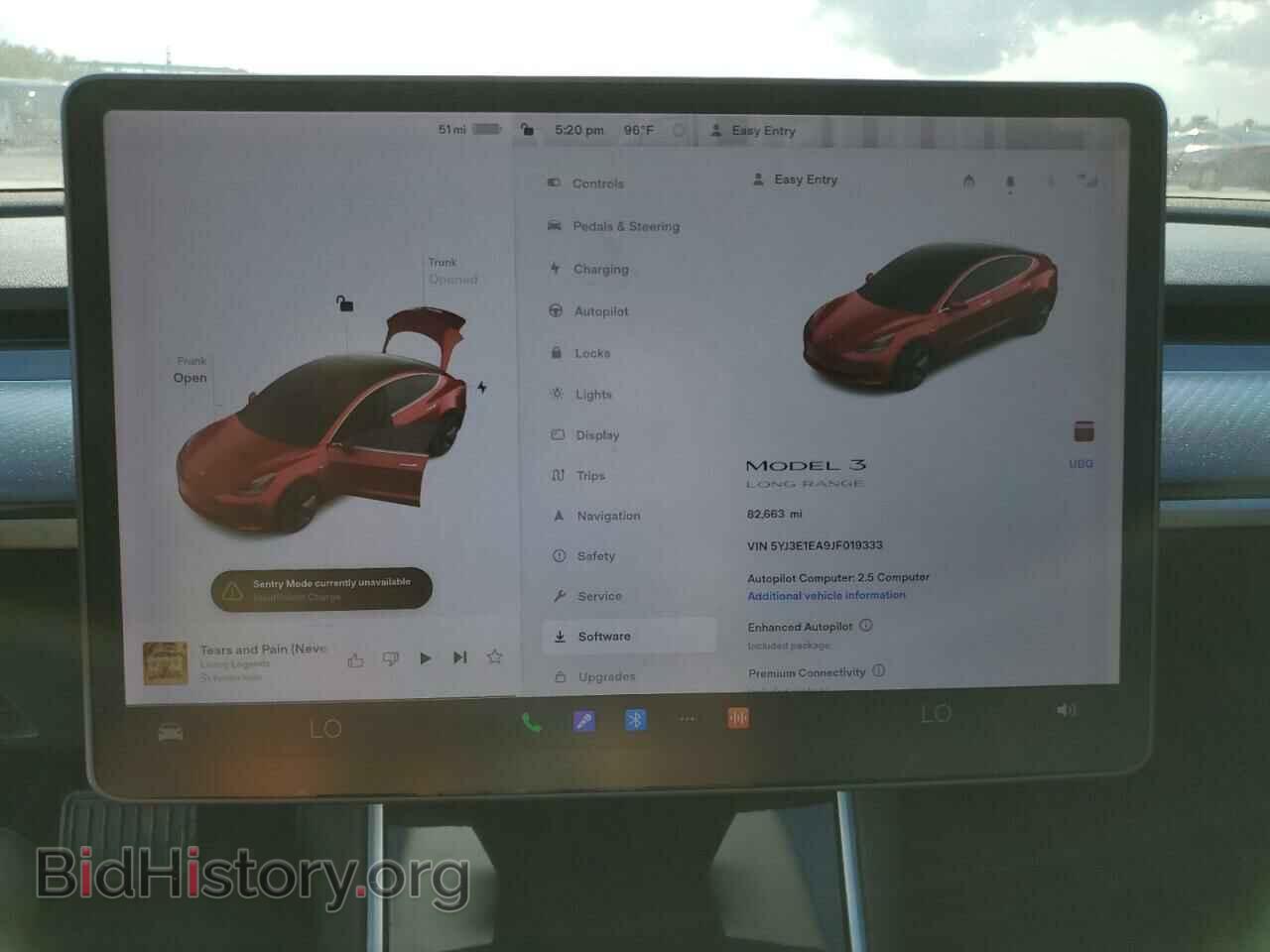 2018 TESLA MODEL 3 - VIN: 5YJ3E1EA9JF019333 - Фото 9