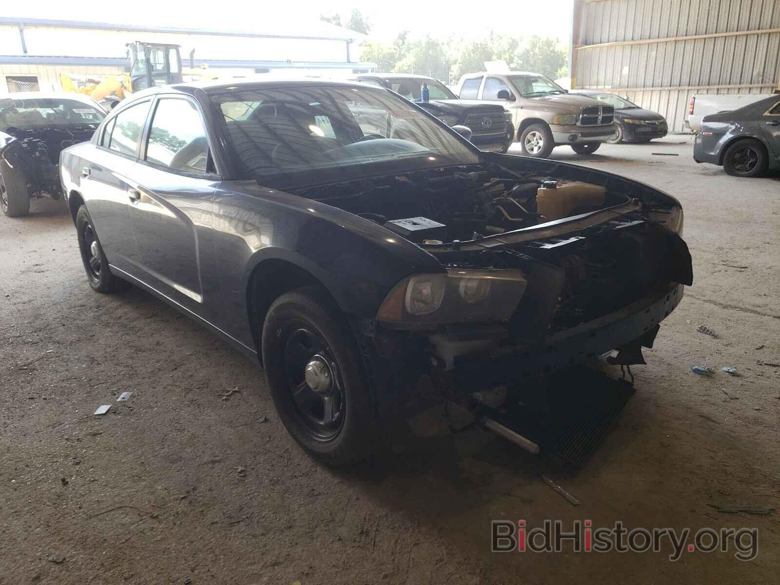Photo 2C3CDXAT4DH681045 - DODGE CHARGER 2013